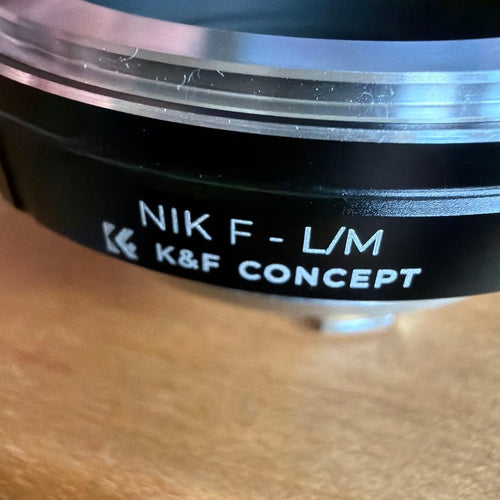 K&F Concept Mount Adapters Nikon F Leica M