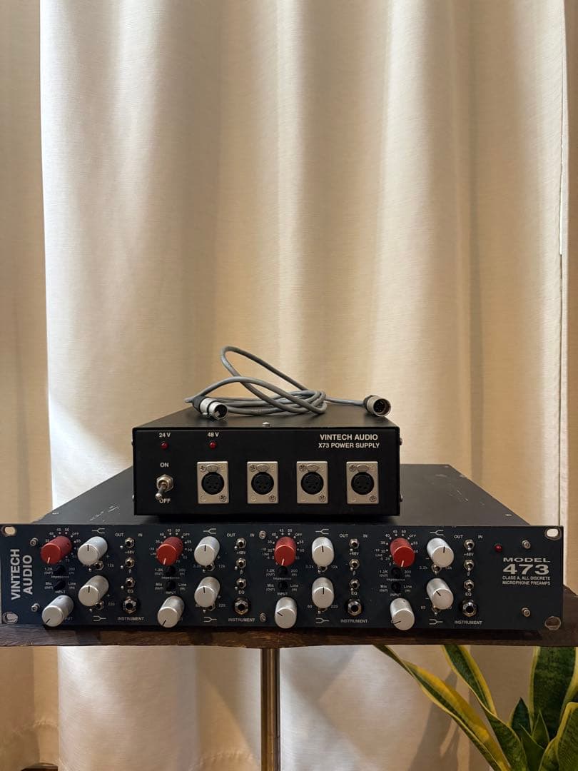 Microphone Preamplifiers 7/21 Vintech Audio Model 473 Neve