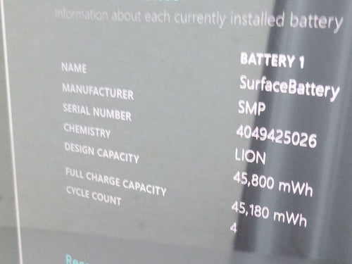 Microsoft Windows Tablet Body Surface Laptop 3 Model 1867 Core I5 1035G7
