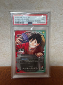 One Piece Card Game Psa 9 Op13-001