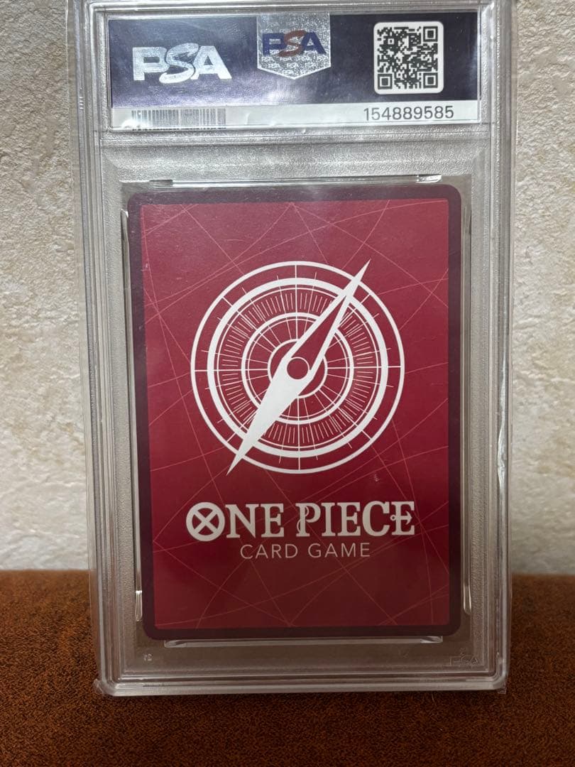 One Piece Card Game Psa 9 Op13-001