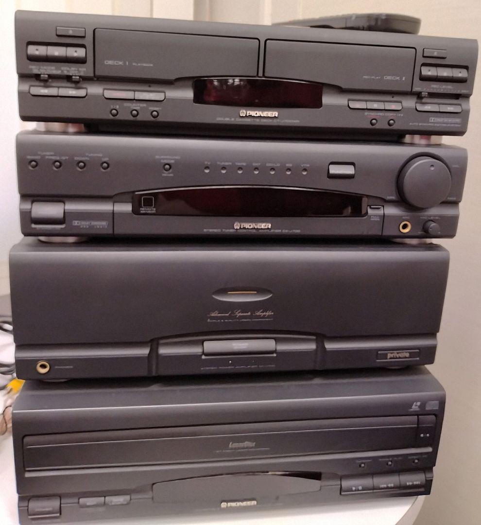 Cd, Md Cassette Decks Pioneer L7 Cd.Ld.