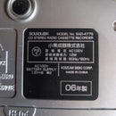 Cd Md Cassette Deck