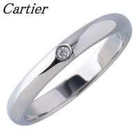Cartier Ring 1895 1Pd #47 Pt950 26531