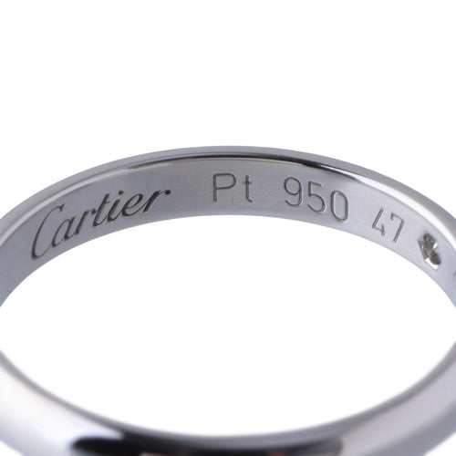 Cartier Ring 1895 1Pd #47 Pt950 26531
