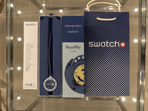 Switch Pocket Watches Audemars Piguet X Swatch Royal Pop