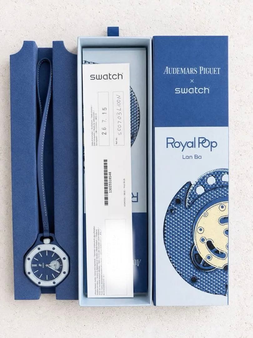 Switch Pocket Watches Audemars Piguet X Swatch Royal Pop