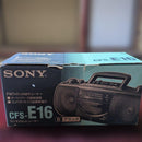 Sony Cd, Md Cassette Decks Cfs-E16