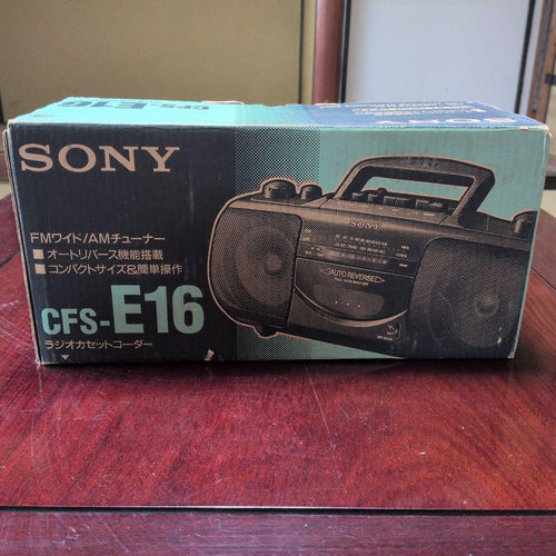 Sony Cd, Md Cassette Decks Cfs-E16