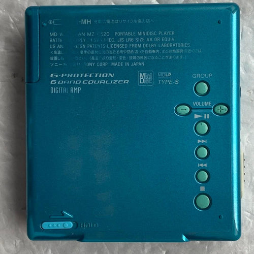 Sony Portable Md Players Mz-E520