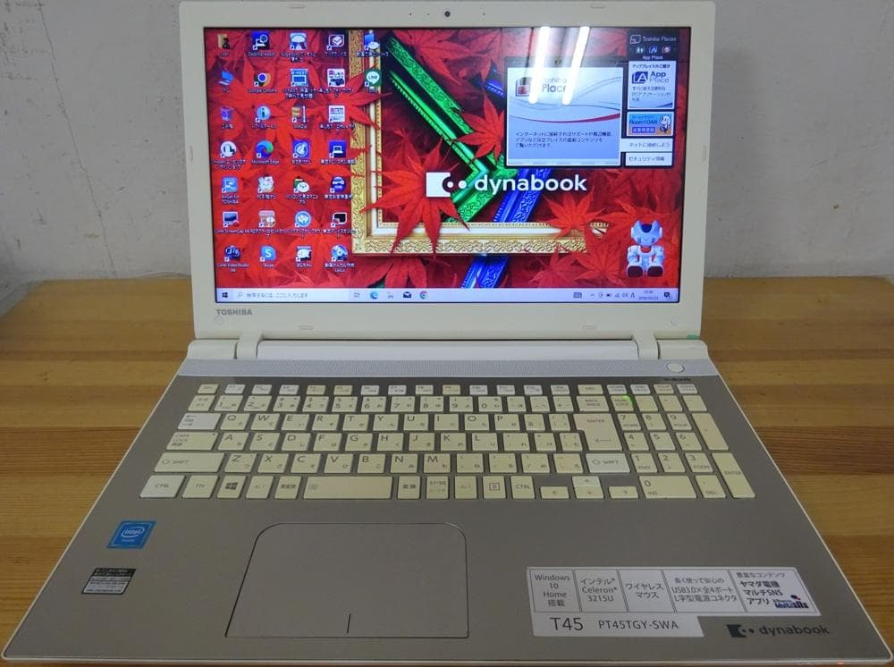 Dynabook Windows Notebook Body T45/Tgy/