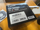 Canon Prime Lenses Ef50Mm F1.2L Usm