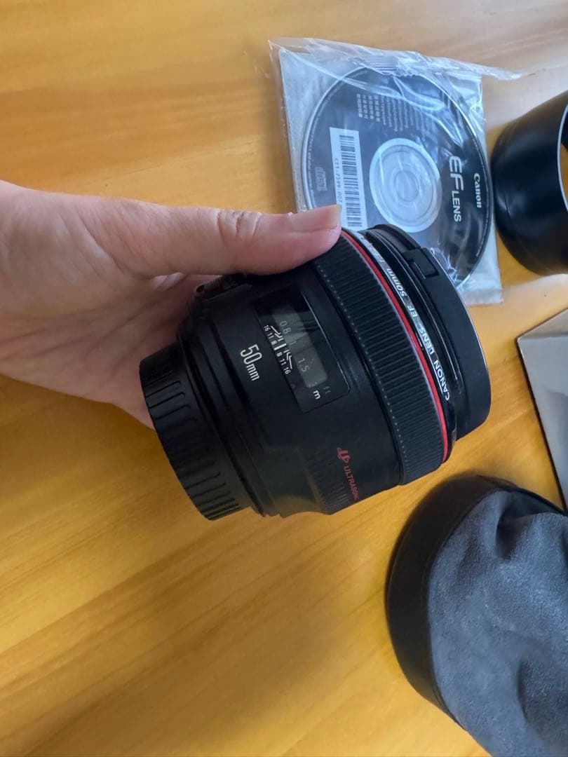 Canon Prime Lenses Ef50Mm F1.2L Usm