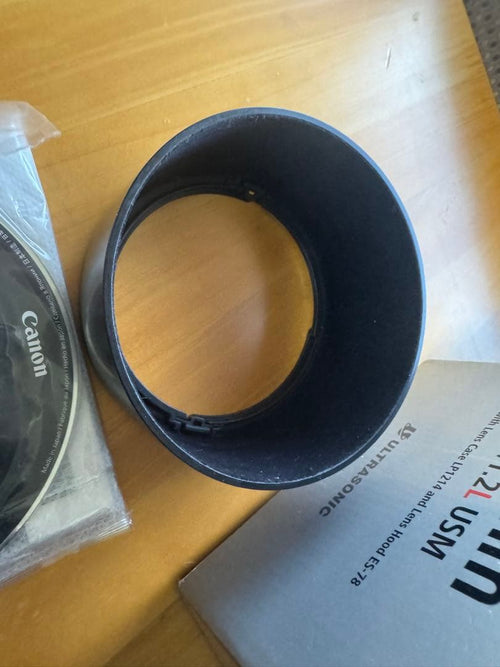 Canon Prime Lenses Ef50Mm F1.2L Usm