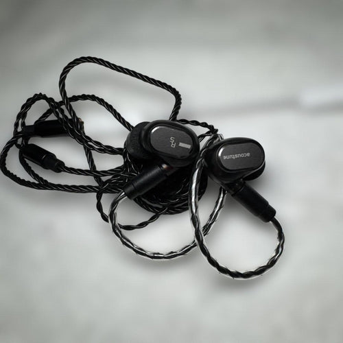 Acoustune Wired Earphones Monitor Rs One Graphite