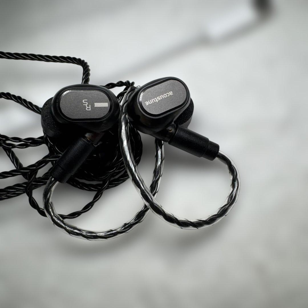 Acoustune Wired Earphones Monitor Rs One Graphite