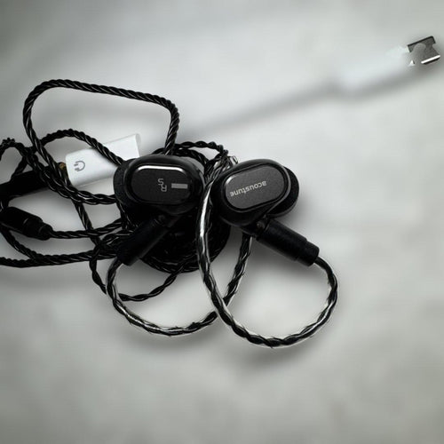 Acoustune Wired Earphones Monitor Rs One Graphite