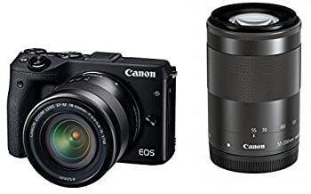 Digital Slr Canon Eos M3 Ef-M18-55Mm F3.5-5.6 Is Stm Ef-M55-200Mm F4.5-6.3