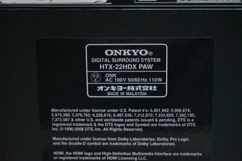 Others D-22Xc Onkyo Htx-22Hdx