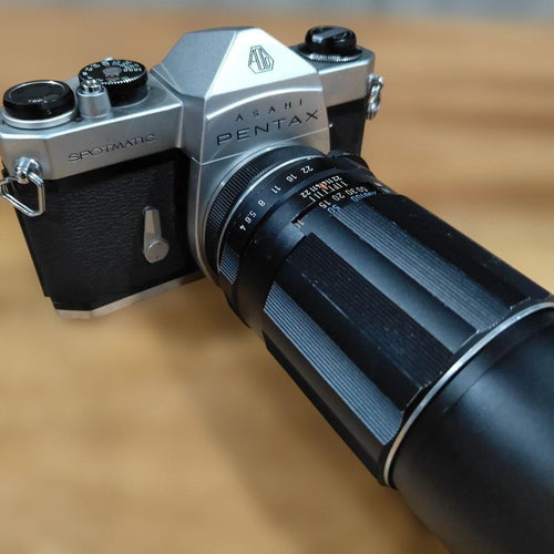 Pentax Slr Cameras (Film) Asahi Spotmatic Takumar F4