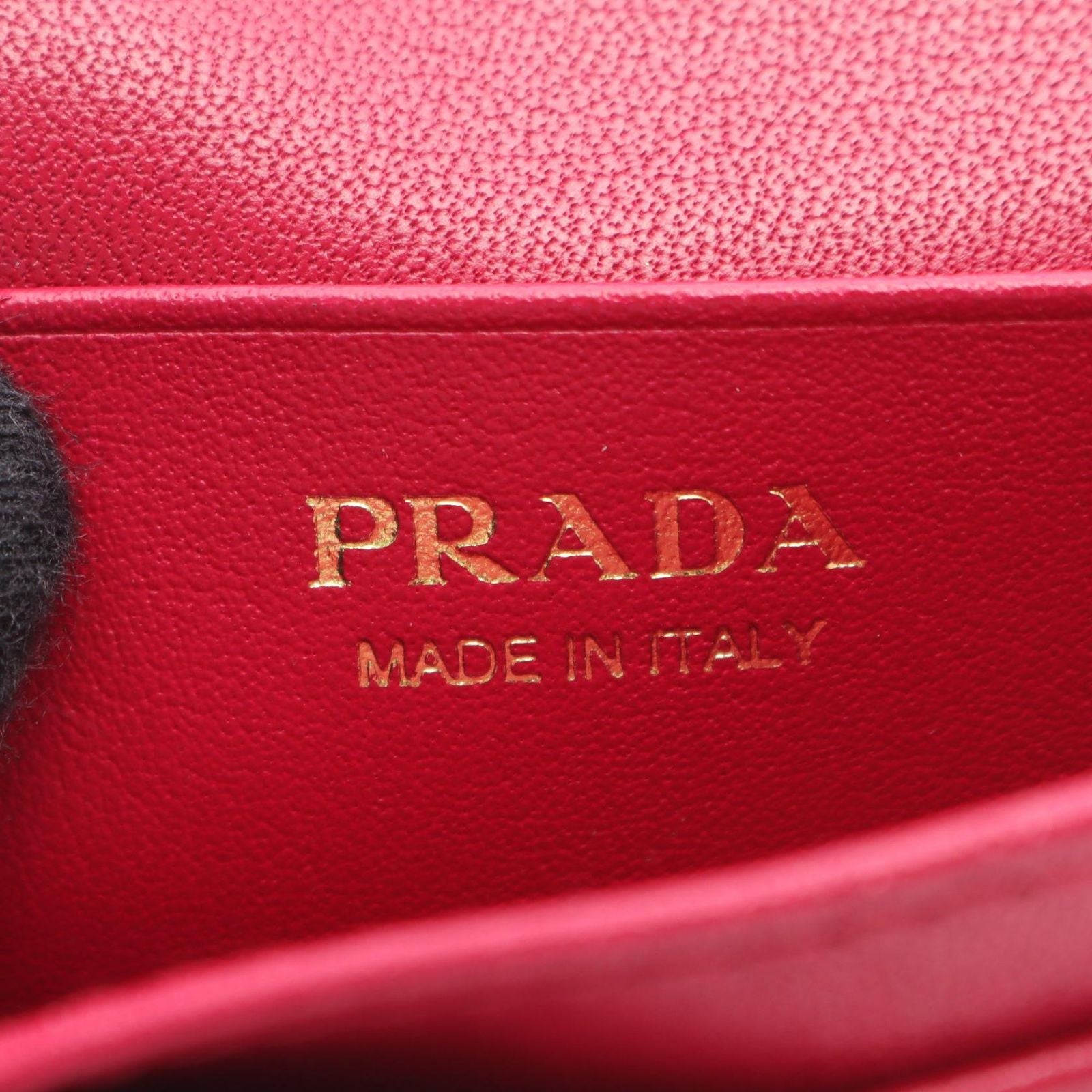 Prada Card Case 1Mc122 Used A