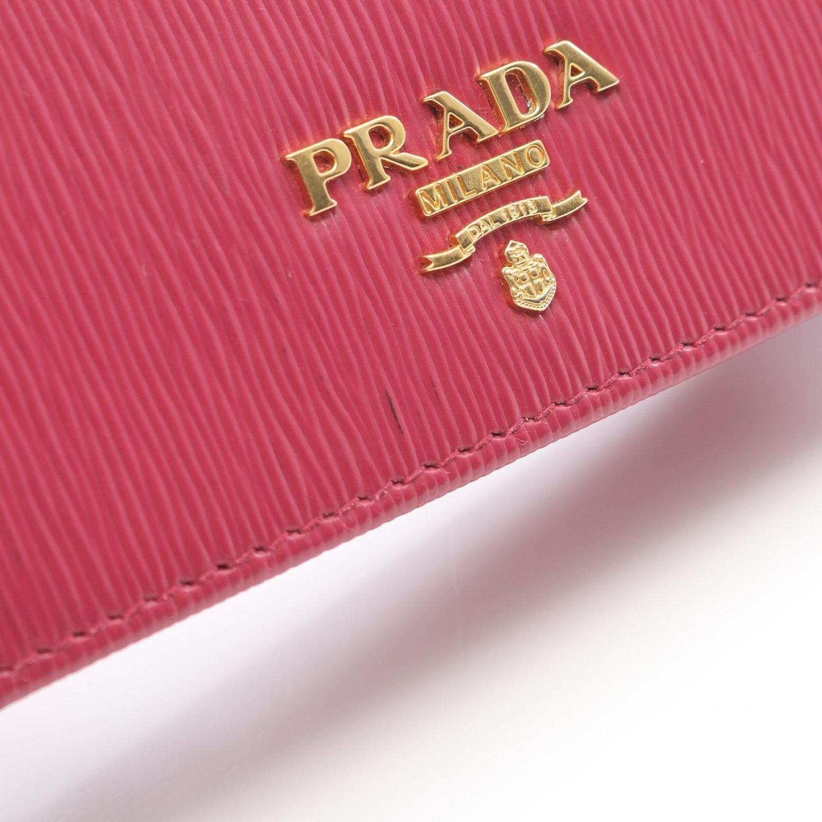 Prada Card Case 1Mc122 Used A