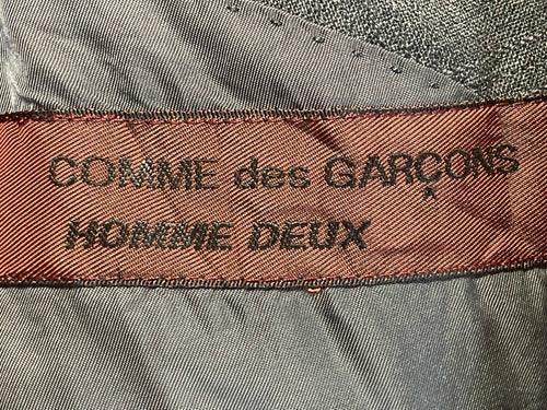 Tailored Jacket 90S Archive Comme Des Garcons Homme Deux Dj-11037M Sizem Gray