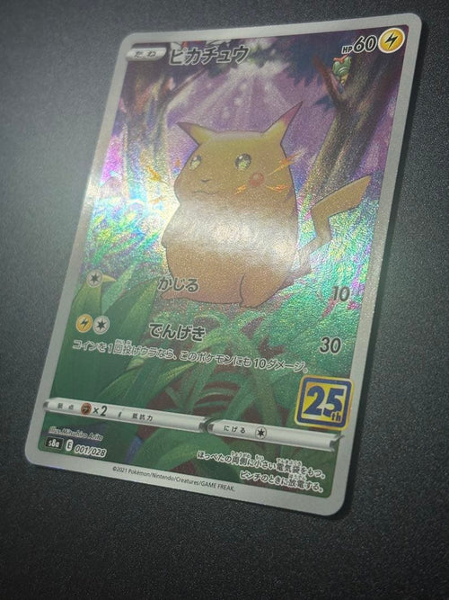 Pok Mon Trading Card Game 001/028 25Th Pikachu 151
