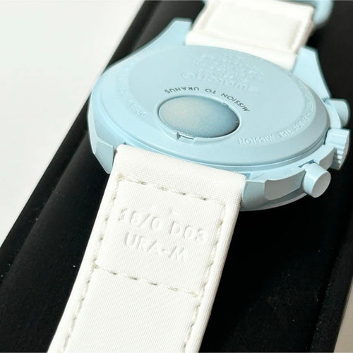 Omega Quartz Watches Qz Blue