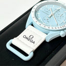 Omega Quartz Watches Qz Blue