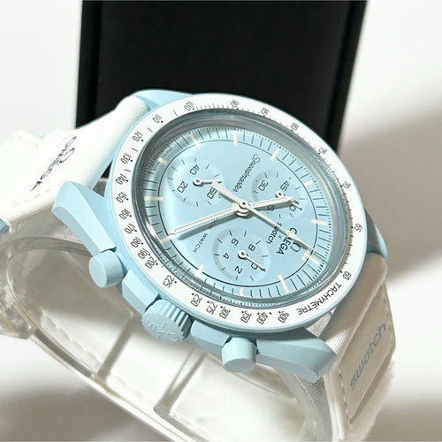 Omega Quartz Watches Qz Blue
