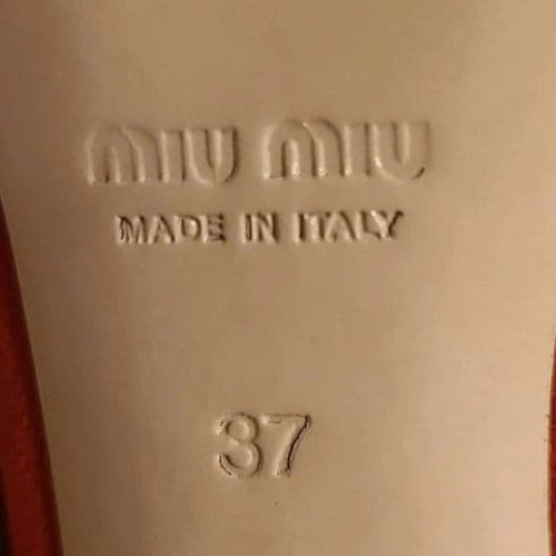 Miu Tacones Altos Salón Miumiu 37