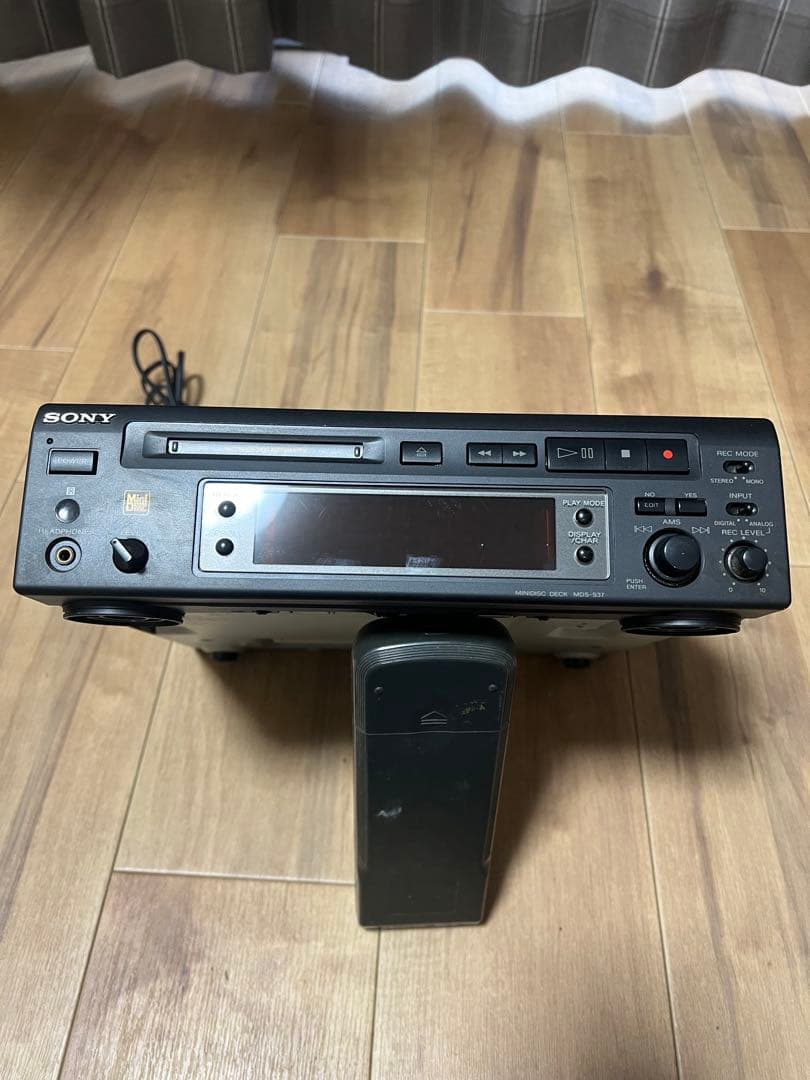 Sony Cd Md Cassette Deck Mds-S37
