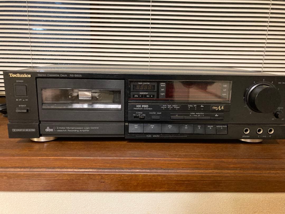 Cd Md Cassette Deck Technics Rs-B605