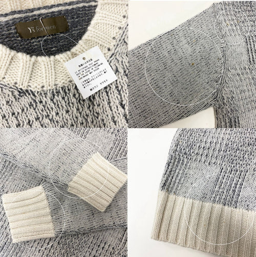 Yohji Yamamoto Knit Sweater Af25 Y'S 3 100 O07T