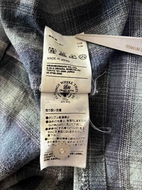 Wtaps Flannel Shirts 10Aw Vatos L/S Rokudenashi