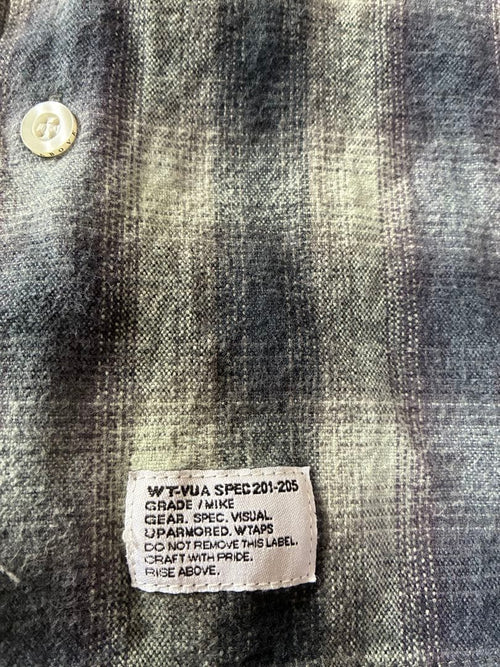 Wtaps Flannel Shirts 10Aw Vatos L/S Rokudenashi