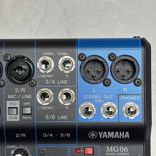 Yamaha Analog Mixer Mg06