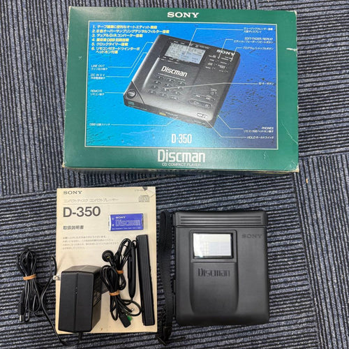 Sony Portable Cd Players Discman D-350