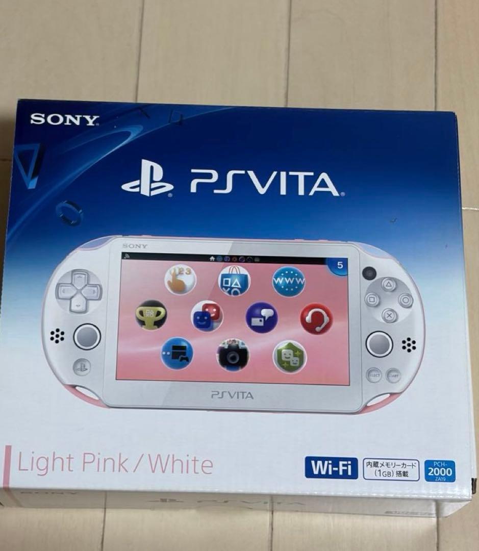 Sony Consoles Playstation Vita Pch-2000 Light Pink White