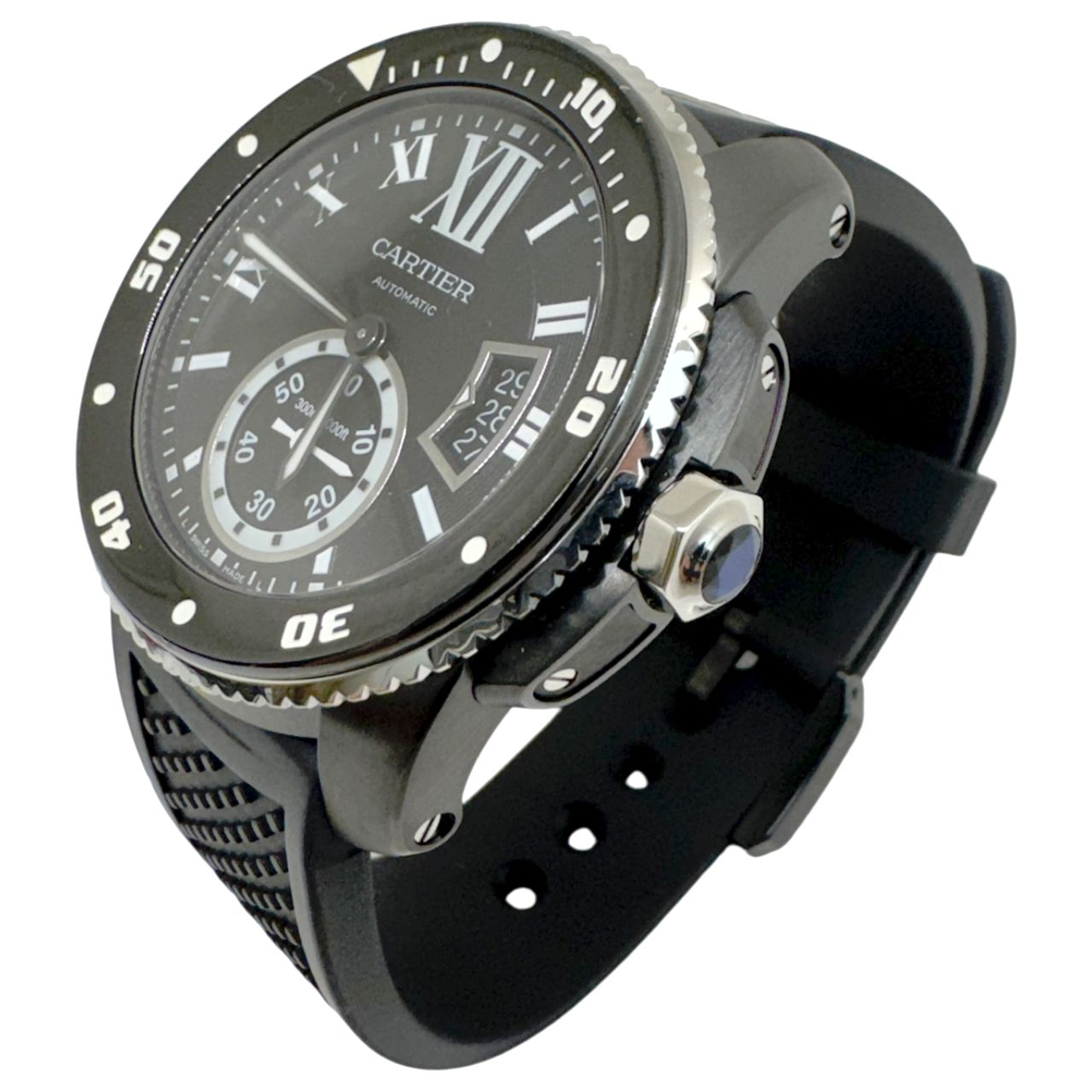 Cartier Automatic Winding Clock Wsca0006 Ss