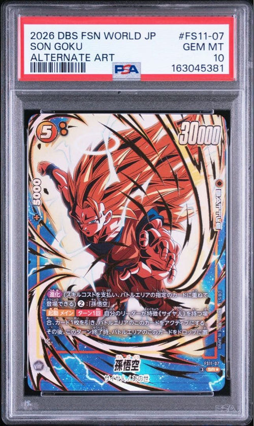 Fusion World Psa 10 Dbfw Fs11-07 Sr