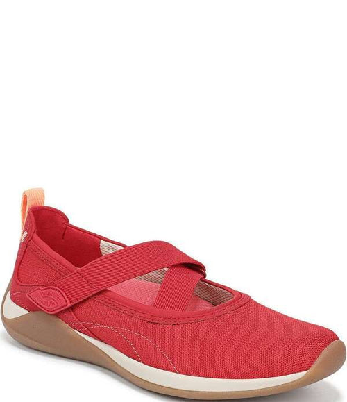 Sneakers Ryka Womens Era Low Profile Mary Jane Sneakersalsa Red