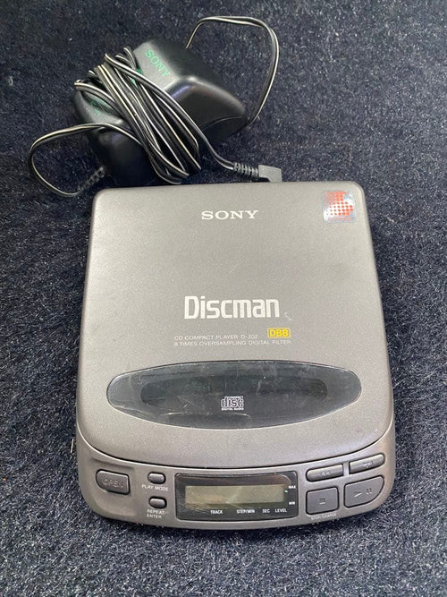 Sony Portable Cd Player Discman D-202