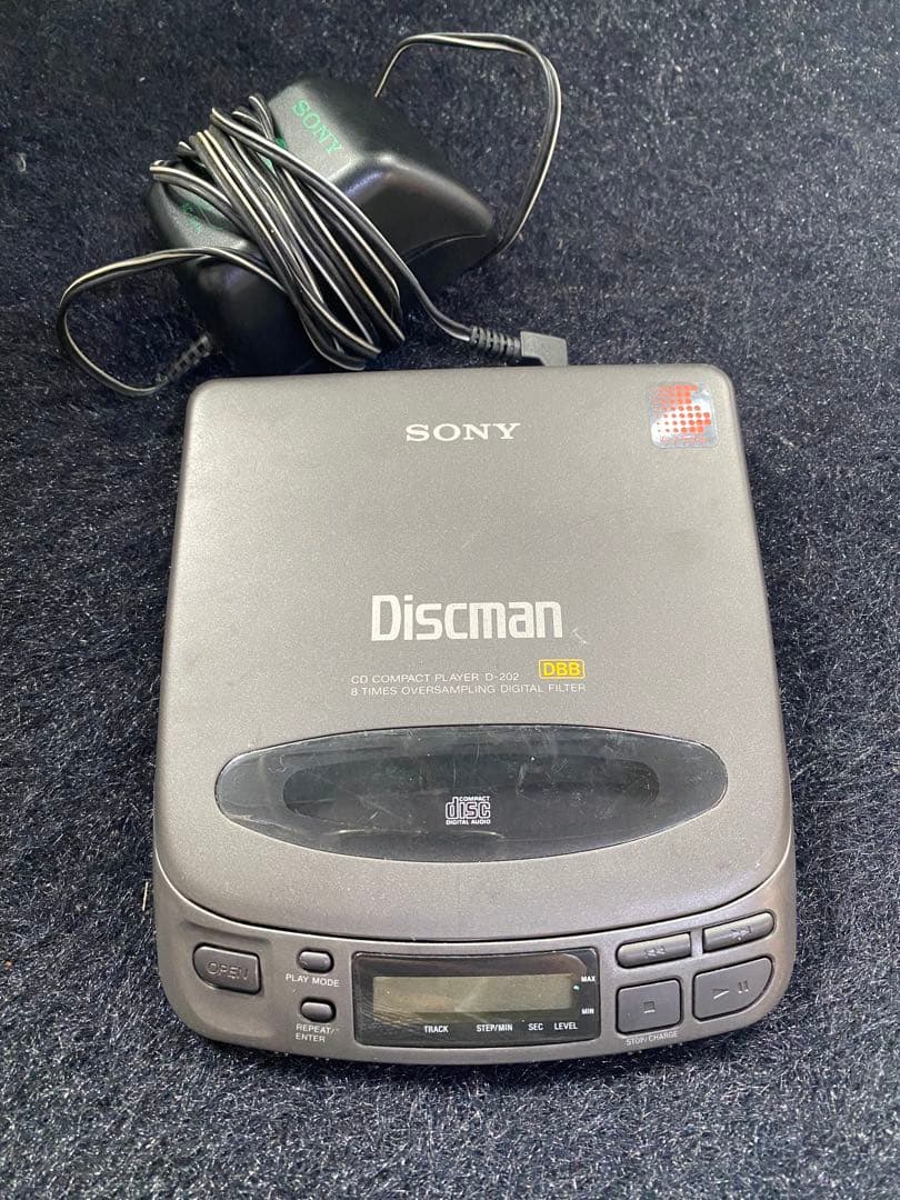 Sony Portable Cd Player Discman D-202