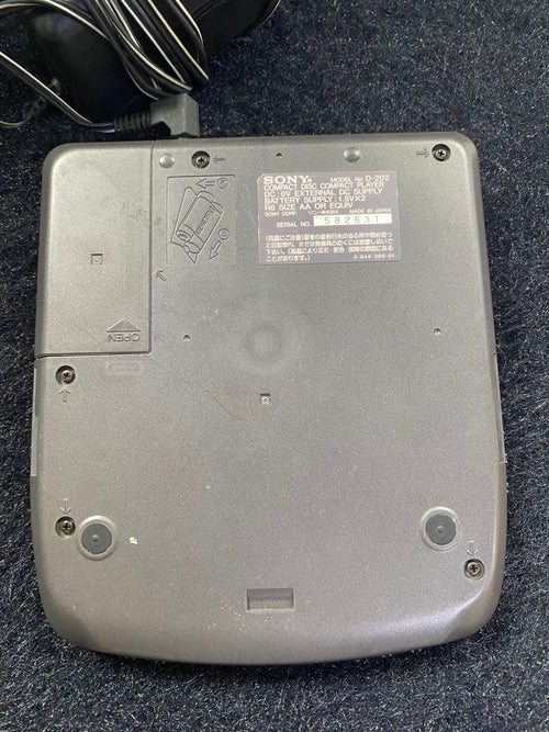 Sony Portable Cd Player Discman D-202