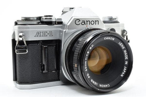 Canon Slr Camera (Film) Ae-1 Fd F1.8 Sc #1159