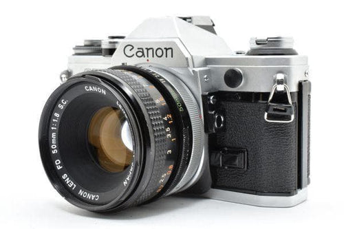 Canon Slr Camera (Film) Ae-1 Fd F1.8 Sc #1159