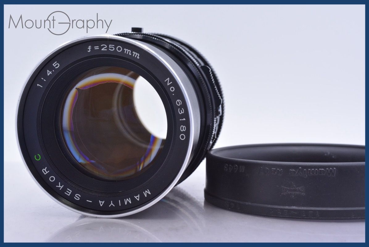 Large -Size Medium Format Camera (Film) Mamiya Mamiya-Sekor C F4.5 #Am4897