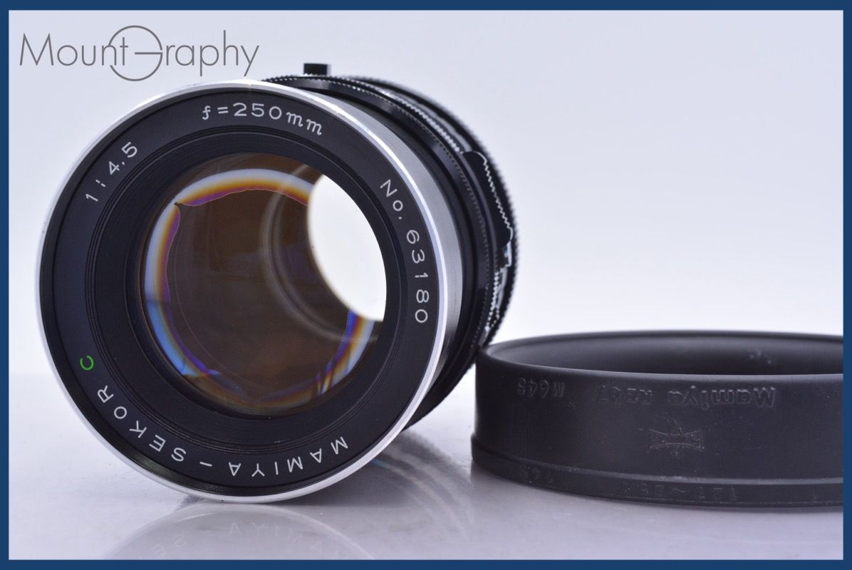 Large -Size Medium Format Camera (Film) Mamiya Mamiya-Sekor C F4.5 #Am4897